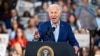 Tổng thống Joe Biden phát biểu tại một cuộc tập hợp vận động tranh cử ở Raleigh, bang North Carolina, ngày 28 tháng 1 năm 2024.