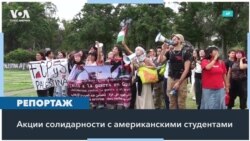 Студенты в мире протестуют против войны в Газе 