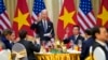 Chủ tịch Thưởng chủ trì tiệc chiêu đãi Tổng thống Joe Biden sau khi hai nước nâng cấp quan hệ lên đối tác chiến lược toàn diện