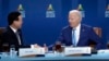 Chủ tịch nước Võ Văn Thưởng và Tổng thống Mỹ Joe Biden tại Đối thoại APEC ngày 16/11/2023.