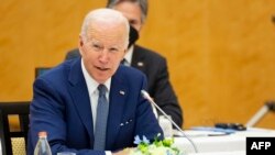 US President Joe Biden attends the Quad leaders Summit in Tokyo on May 24, 2022. 