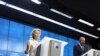 European Council president Charles Michel (R) and Commission president Ursula von der Leyen address the closing press conference of an European Union summit on Ukraine, defense and energy, in Brussels, May 31, 2022.