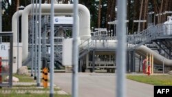 Объект по приему и распределению природного газа на территории оператора газотранспортной и трубопроводной сети Gascade в Любмине, Германия