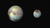 Pluto and Charon Shine in False Color