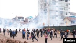 PERU-POLITICS/PROTESTS