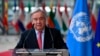 Sekrete Jeneral Nasyonzuni Antonio Guterres. 