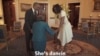 Virginia McLaurin dances with President Barack Obama and Michelle Obama during a visit to the White House. She is 106 years old.