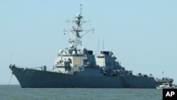 Американский эсминец USS Barry