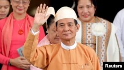 Newly elected Myanmar President Win Myint