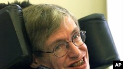 Professor Stephen Hawking's smiles