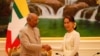 State Counsellor meets with President of India (Photo- Myanmar State Counsellor Office)