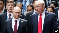 Владимир Путин и Дональд Трамп