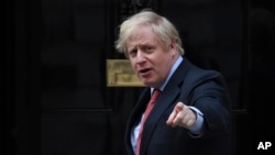 ဗြိတိသျှ ဝန်ကြီးချုပ် Boris Johnson