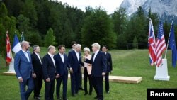 На саммите G7 в Эльмау. 26 июня 2022 г. 