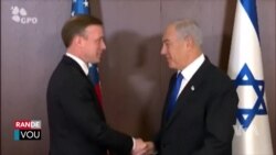 Benjamin Netanyahu Rankontre Konseye Lamezonblanch sou Sekirite Nasyonal, Jake Sullivan 