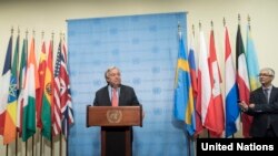 UN Secretary General Antonio Guterres