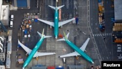 «Боинг-737 MAX» на земле