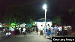 yangon protest 