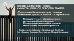 Президент Трамп представил новый план иммиграционной реформы